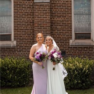 Purple/lavender prom/bridesmaid dress